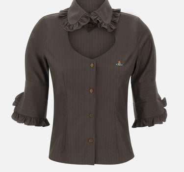 Camicia "Toulouse Frill" 1501006I W01EJD203 VIVIENNE WESTWOOD 