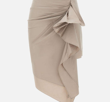 Gonna con drappeggio laterale "Cyprus" 21808 061 THE GARMENT 
