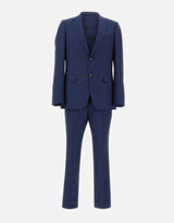 Abito tre pezzi slim fit in lana vergine 50561836 404 BOSS 