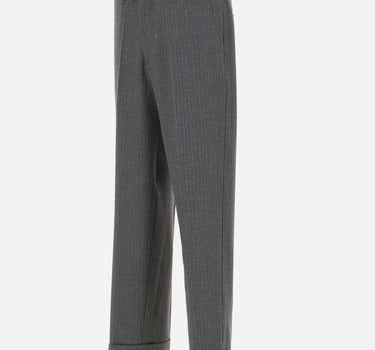 Pantaloni lana e viscosa B0823090 R881 PAOLO PECORA 