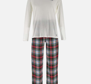 Coordinato pigiama da notte in cotone 714950621 004 POLO RALPH LAUREN 