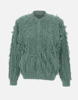 Giacca bomber con lavorazione sfilacciata 392009 047 KANGRA 