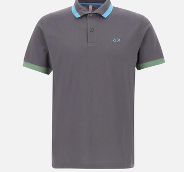 Polo "Big stripes on collar" A35112 99 SUN68 
