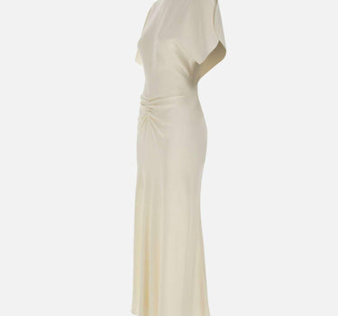 Abito midi "Bela" 1226WDR005227A IVORY VICTORIA BECKHAM 