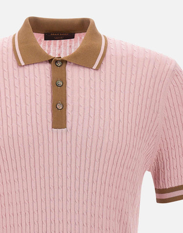 Polo in maglia di cotone 57113 20625219 GRAN SASSO 