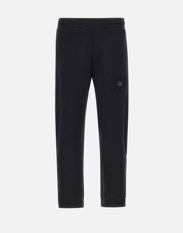 Jogger " Debospant" in cotone stretch<BR/> 50530193 001 HUGO 