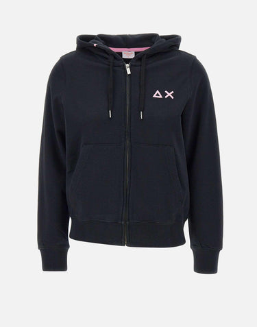 Felpa "Hoodie Zip Fleece" F35201 11 SUN68 