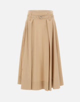 Gonna midi in popeline CA6274T297A P9574 LIU-JO 