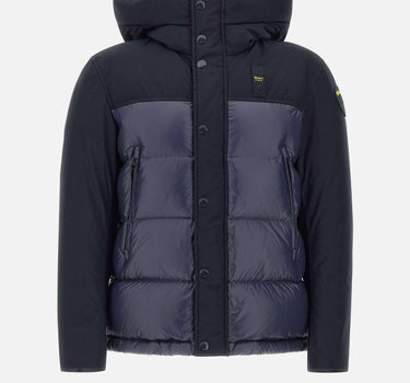 Piumino nylon e neoprene "Brook" 25WBLUC03143 006355888 BLAUER 