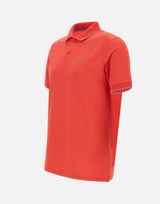 "Small stripes on collar polo" A35110 10 SUN68 