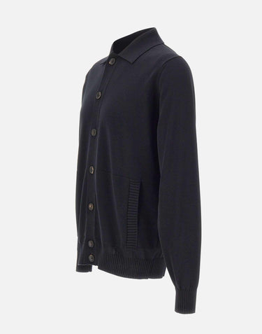 Cardigan con collo polo BP3MLT CR12R990 FILIPPO DE LAURENTIIS 