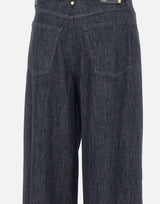 Jeans dritti in denim di cotone 2619181041600 001 'S MAX MARA 