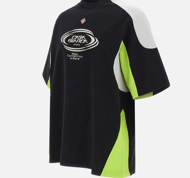 T-shirt over con blocchi di colore MSS26JTS066 01 CASABLANCA 