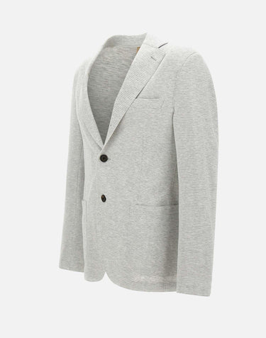 Blazer in viscosa stretch K70GIAF03 TES0K00713 ELEVENTY 