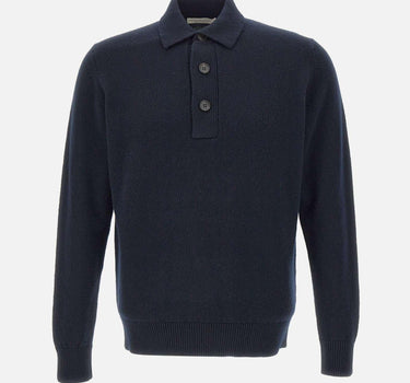 Polo in maglia di lana e cashmere PL3ML WC7R891 FILIPPO DE LAURENTIIS 