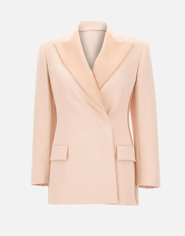 Blazer in crêpe leggero e raso GI24163E2 EA1 ELISABETTA FRANCHI 