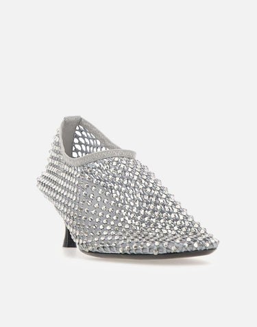 Scarpe con tacco "Jewel All Over Strass" R14CONNIE SILVER STRATEGIA 
