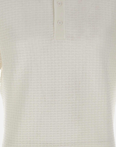 Polo in cotone punto alveare 301526 001 KANGRA 