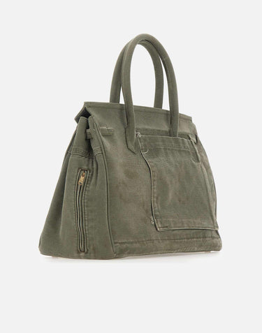 Borsa a mano riciclata 37502 GREEN ANOTHER CHANCE 