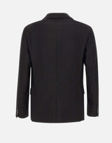 Giacca doppiopetto in misto cotone L0140199 9000 PAOLO PECORA 