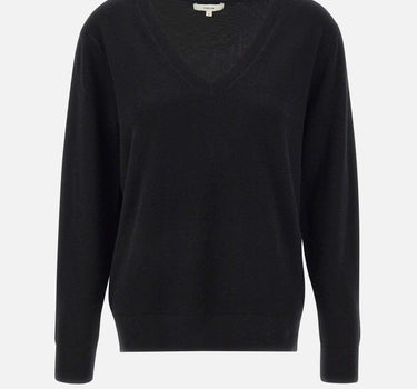 Maglia in cashmere con scollo a V VR74978133 001BLK VINCE. 