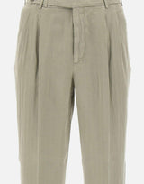 Pantaloni in misto cotone e lino COZTCLZB0CL1 SD61Y423 PT TORINO 