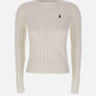 Maglia a girocollo in cotone a trecce 211971869 007 POLO RALPH LAUREN 