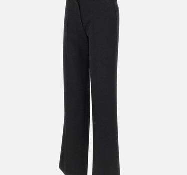 "Tailored straight leg trouser" 1325WTR004852A BLACK VICTORIA BECKHAM 