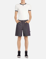 T-shirt "Signature Contrast" VESJTS020JS0070 HERWHTBLK COURREGES 