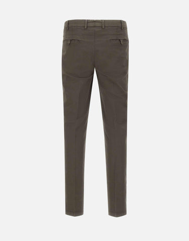 Pantaloni "DVR33" in cotone e seta DVR33R022 TC400 DEVORE 
