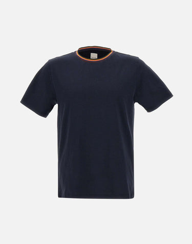 "T-shirt Stripe Rib" in cotone M1R697PS H0008449 PAUL SMITH 