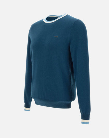 Maglia in lana e cotone K45145 78 SUN68 