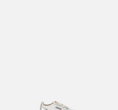 Sneakers " Aulw Wb18" in pelle AULW WB18SILVER AUTRY 
