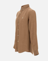 Camicia in lino 710966294 505 POLO RALPH LAUREN 