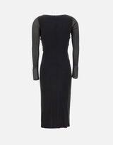 Abito midi con farfalla 2A735A N0990 BLUMARINE 