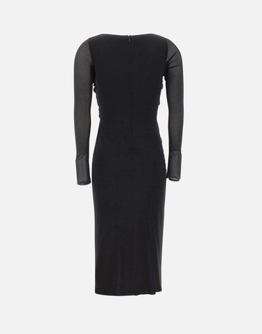 Abito midi con farfalla 2A735A N0990 BLUMARINE 