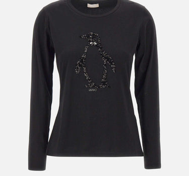 Maglia in cotone MF5519JS923 P9142 LIU-JO 