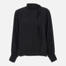 Blusa con sciarpa MF5281T4241 22222 LIU-JO 