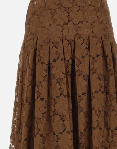 Gonna midi in pizzo 2616771011600 002 MAX MARA STUDIO 