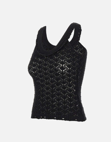 Top crochet 2M692A N0990 BLUMARINE 