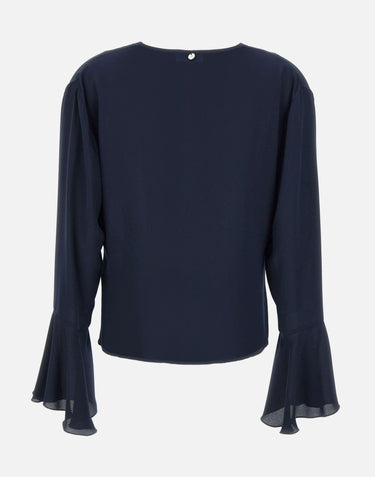 Blusa in georgette CA5374TS066 X0234 LIU-JO 