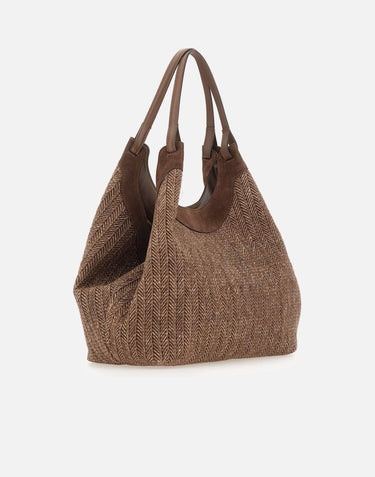 Borsa a spalla "Dua" BS12340 PGLSPGCHOCO GIANNI CHIARINI 