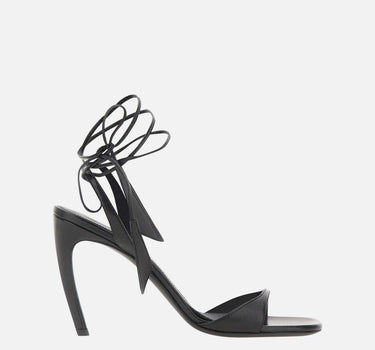 Sandalo "Ora" black 260WSH00899 LBT001AA100 THE ATTICO 