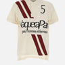 Polo con stampa VAQ11T004 OFFWHITE VAQUERA 