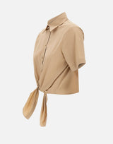 Camicia con nodo CA6281T297A P9574 LIU-JO 