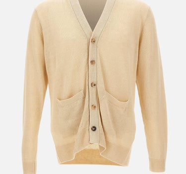 Cardigan in misto lino CB1MLT LC7R030 FILIPPO DE LAURENTIIS 
