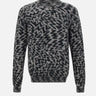 Maglione "Jumper" in lana e alpaca F5LAMAJP159 10113 LANEUS 