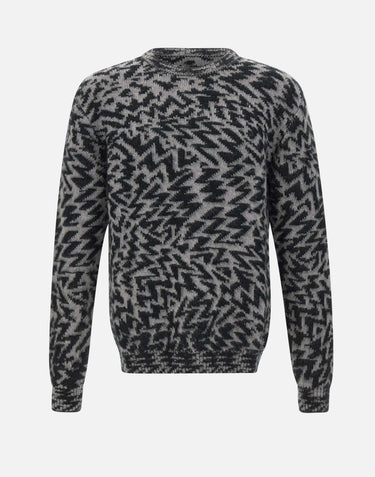 Maglione "Jumper" in lana e alpaca F5LAMAJP159 10113 LANEUS 