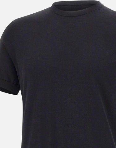 Maglia in cotone a maniche corte DK17036 NERO DIKTAT 