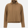 "Oversized Roll Neck Bomber Jacket" 1425WJK006837A DKCAMEL VICTORIA BECKHAM 